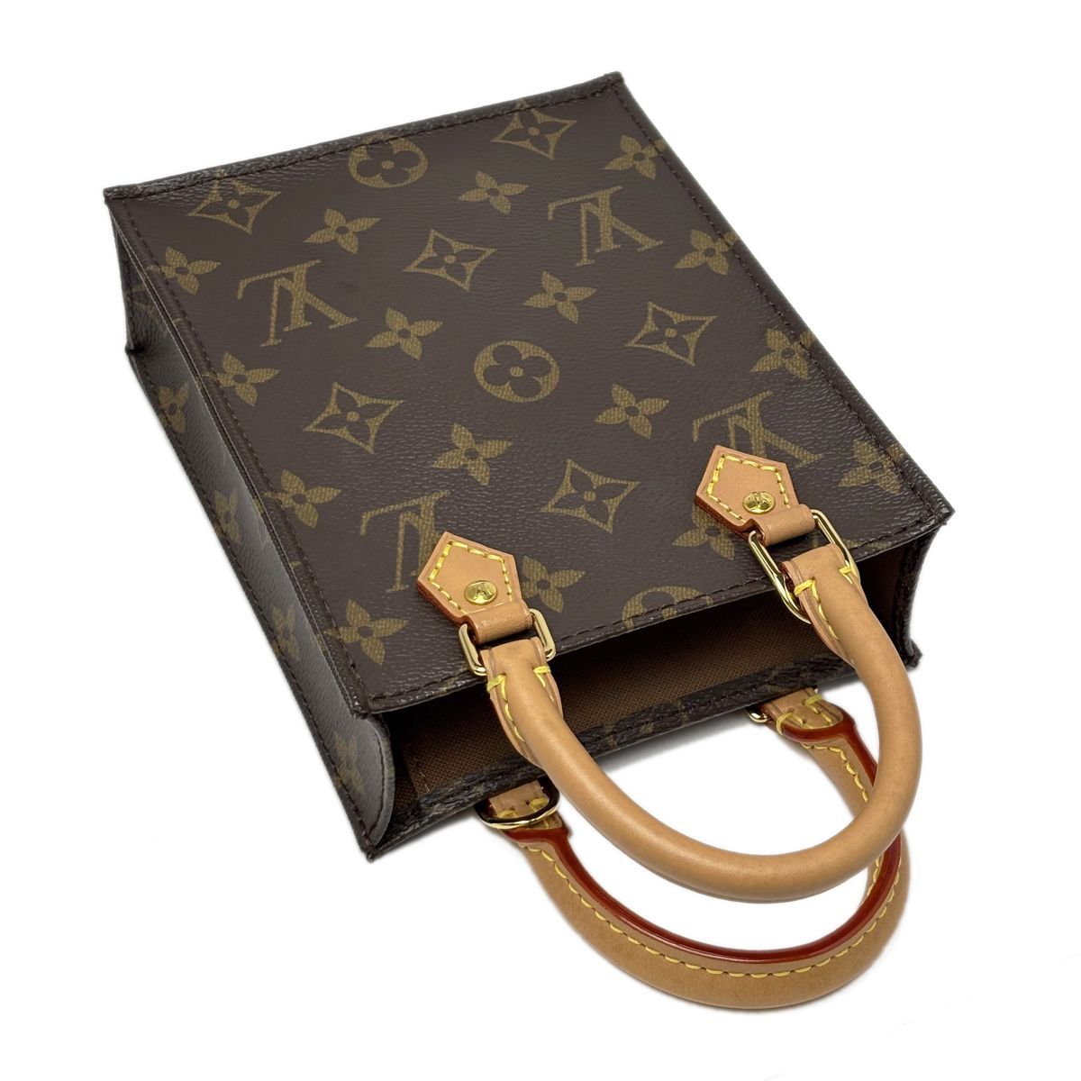 Louis Vuitton Shoulder Bag Monogram Petite Sac Plat — view 3