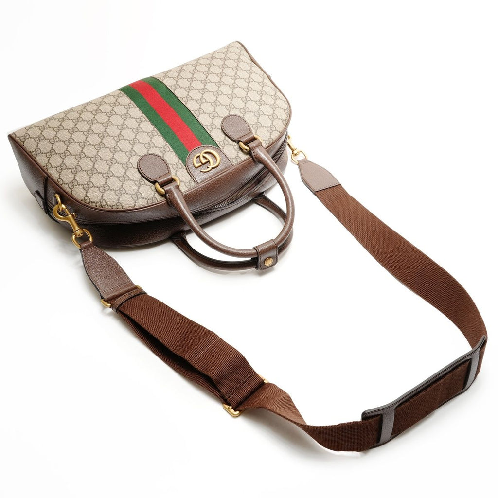 Gucci GG Supreme Duffle Boston Bag 2-Way — view 8