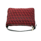 Fendi FF Logo Pattern Canvas Leather Handbag Mini Tote — view 5