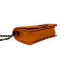 Chanel Boy Leather Shoulder Bag — view 8