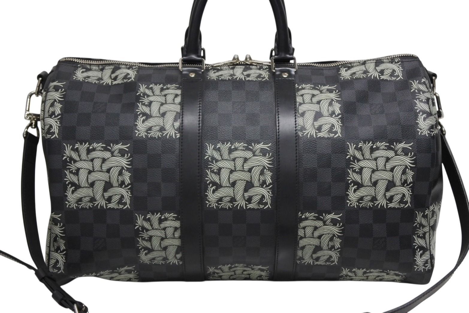 Louis Vuitton Keepall Bandouliere 45 Boston Bag Christopher Nemeth Damier — view 2