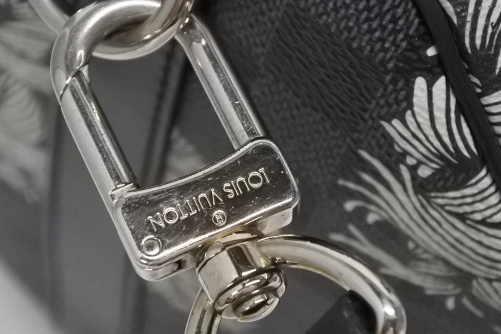 Louis Vuitton Keepall Bandouliere 45 Boston Bag Christopher Nemeth Damier — view 6