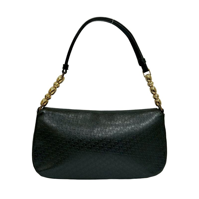 Christian Dior Maris Pearl Trotter Pattern Leather Semi — view 4