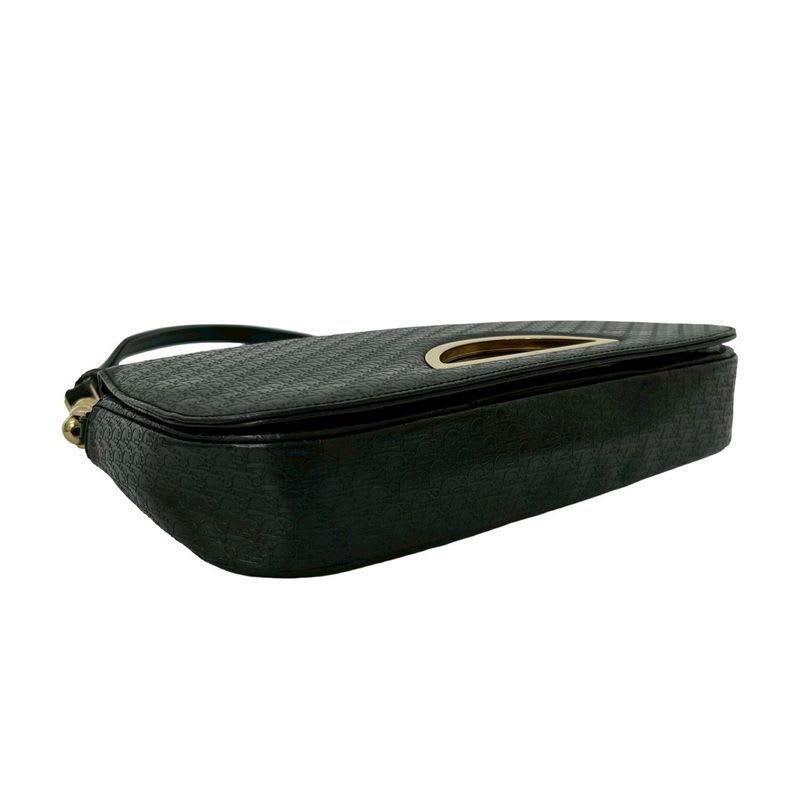 Christian Dior Maris Pearl Trotter Pattern Leather Semi — view 8