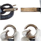 Fendi Selleria Strap You Shoulder Blue Leather — view 7