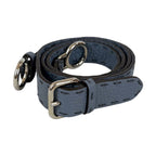 Fendi Selleria Strap You Shoulder Blue Leather — view 2
