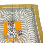 Hermes Scarf Silk Carre 140 Large Tiger Royal King — view 3