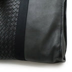 Bottega Veneta Intrecciato Business Bag Briefcase Shoulder Leather Dark