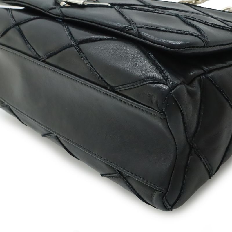 Louis Vuitton Maltage Go-14 mm Chain Bag Shoulder Leather Noir — view 4