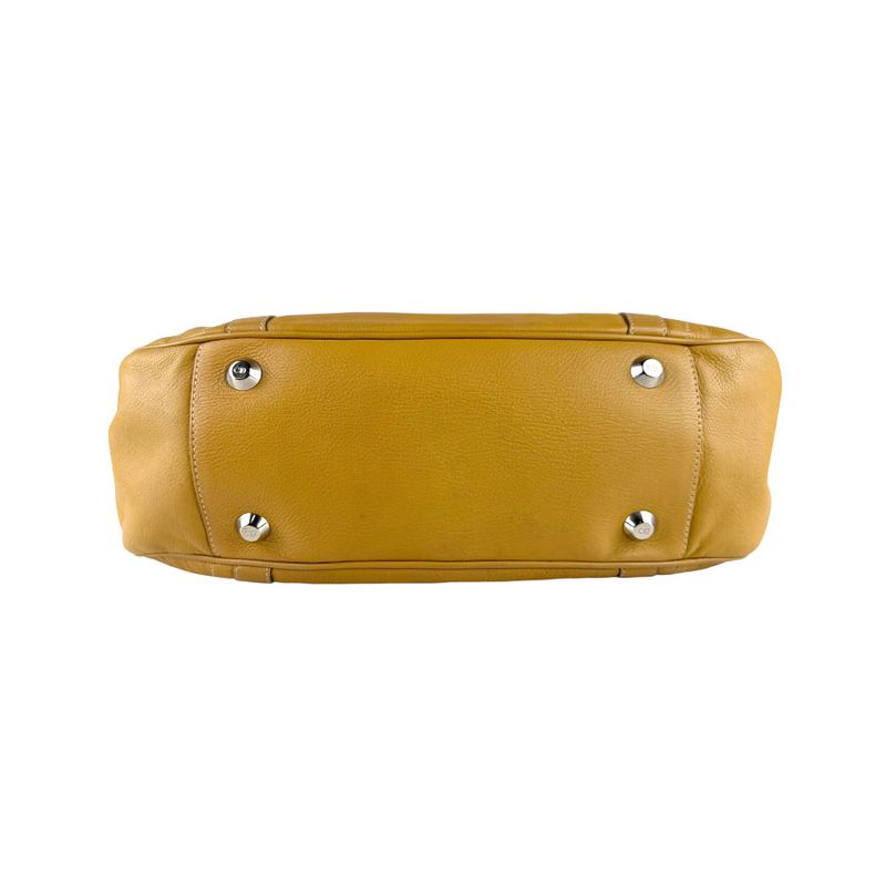 Christian Dior Shoulder Mustard Bag — view 5