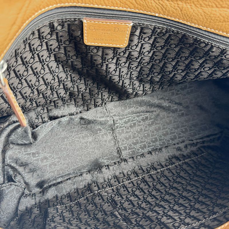 Christian Dior Shoulder Mustard Bag — view 6
