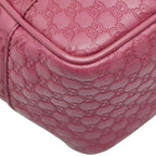 Gucci Guccissima Shoulder Bag 2-Way Purple Leather — view 8