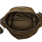 Prada Triangle Logo Plate Crossbody Bag Bt0175 Khaki Green Nylon — view 7
