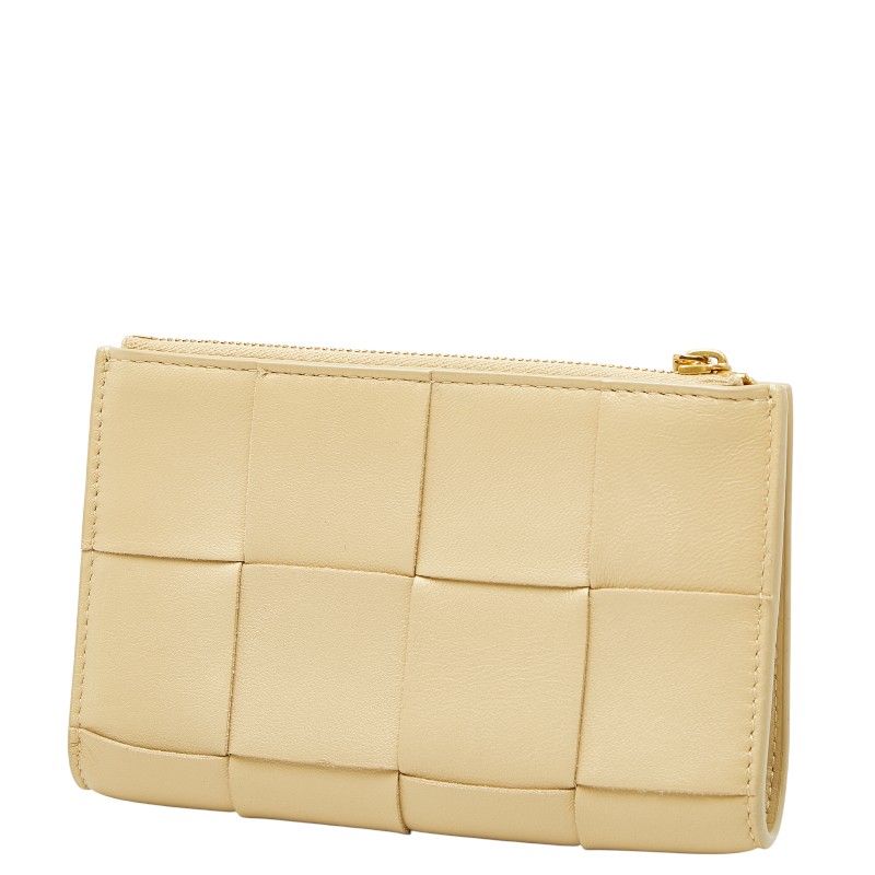 Bottega Veneta Maxi Intrecciato Cassette Beige Leather — view 3