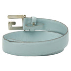 Gucci Belt Size 65 26 037 394 0959 Light Blue Leather — view 4