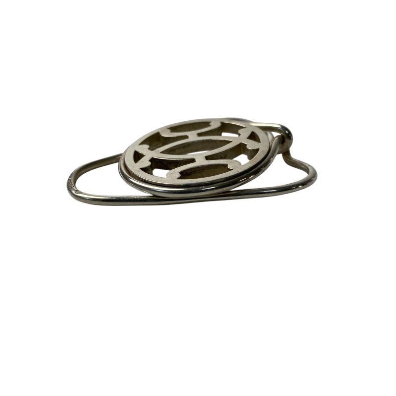 Hermes Money Clip Kiss H Motif 925 Silver — view 5