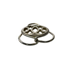Hermes Money Clip Kiss H Motif 925 Silver — view 4