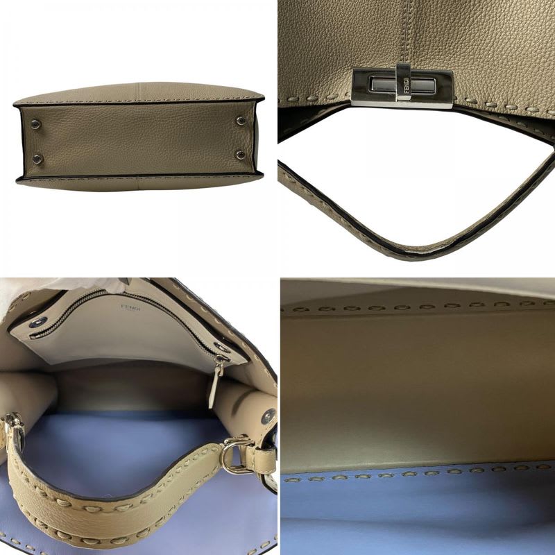 Fendi Peekaboo Selleria ICYU 7 Va528 2-Way Tote Crossbody — view 8