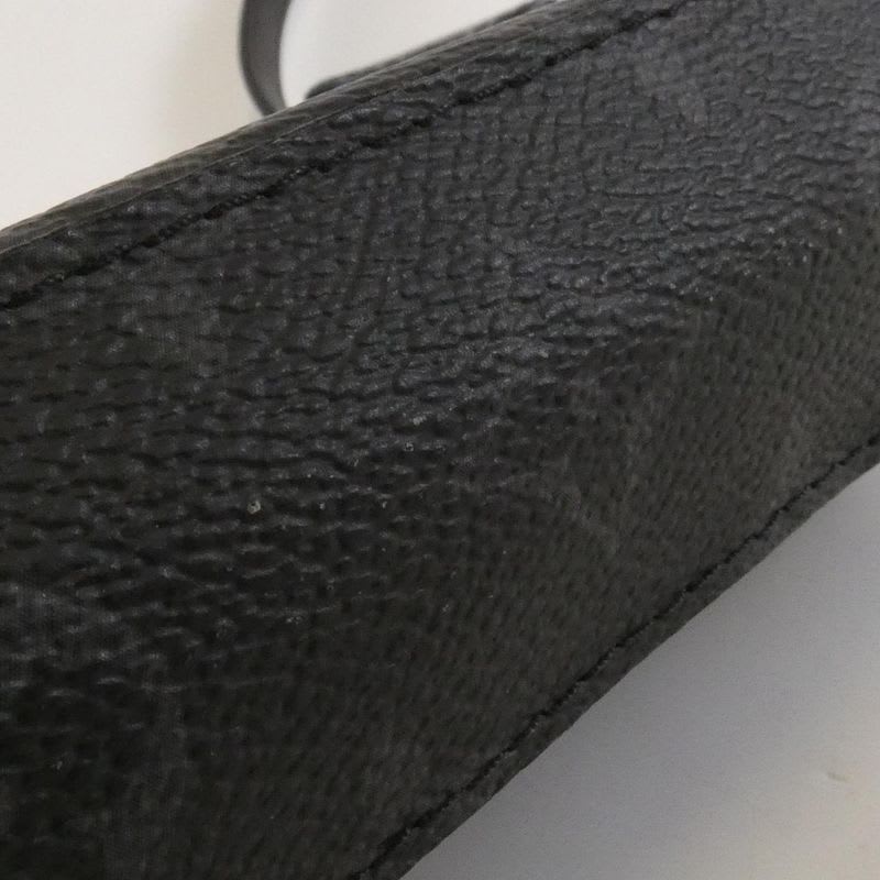 Louis Vuitton Monogram Eclipse Soft Trunk Wallet Shoulder Bag — view 4