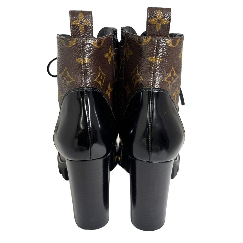 Louis Vuitton Short Boots Monogram Star Trail Ankle 37.5 — view 5