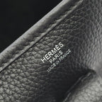 Hermes Shoulder Bag Evelyne 3 Trois PM Black Leather — view 5