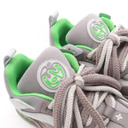Louis Vuitton Sneakers Skate Line Gray Green Leather — view 7