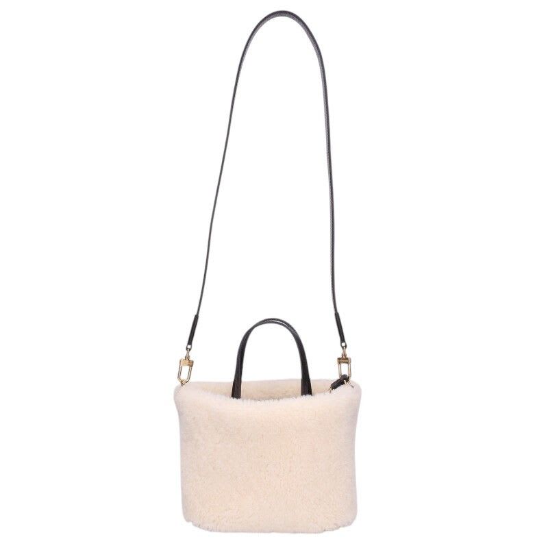 Louis Vuitton Neverfull Inside Out BB Shearling Monogram Canvas Reversibl — view 5