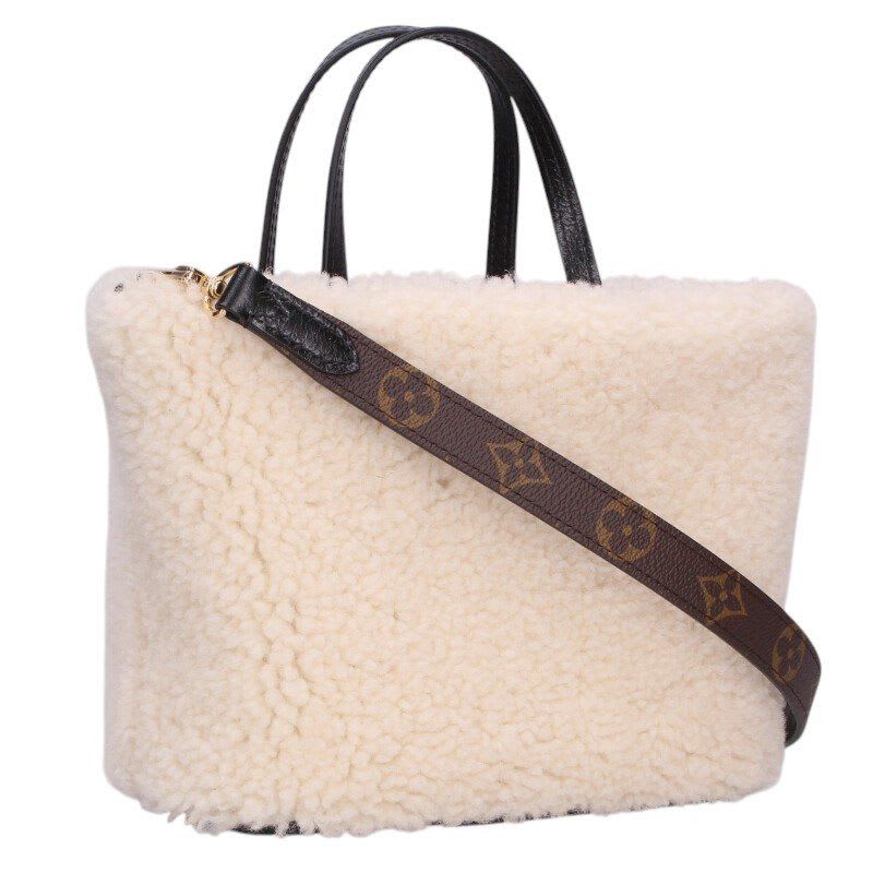 Louis Vuitton Neverfull Inside Out BB Shearling Monogram Canvas Reversibl — view 4