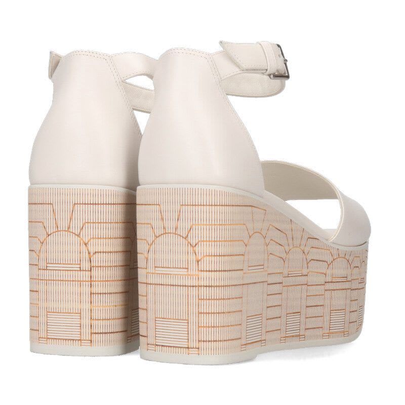 Hermes Illusion Platform Sandals 38 — view 2