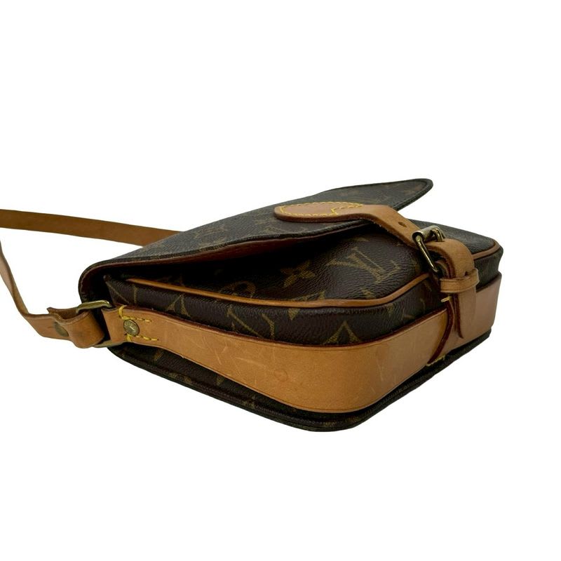 Louis Vuitton Cartesier Monogram Leather Mini Shoulder Bag — view 8