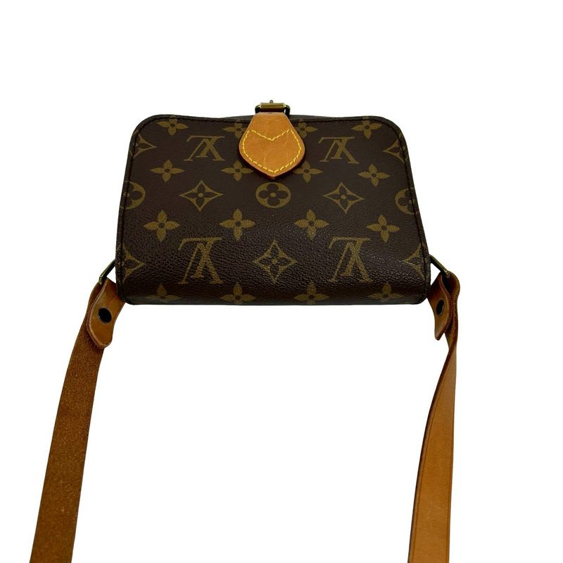 Louis Vuitton Cartesier Monogram Leather Mini Shoulder Bag — view 5