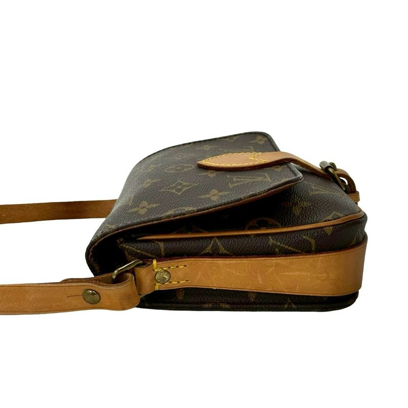 Louis Vuitton Cartesier Monogram Leather Mini Shoulder Bag — view 6