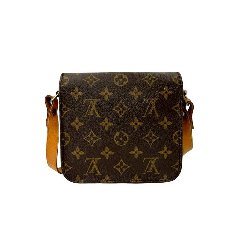 Louis Vuitton Cartesier Monogram Leather Mini Shoulder Bag — view 4