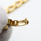 Christian Dior Necklace Long Chain Metal Gold GP Accessory Plated — view 9