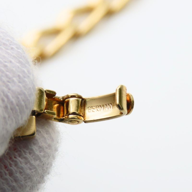 Christian Dior Necklace Long Chain Metal Gold GP Accessory Plated — view 9