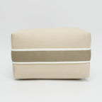 Hermes Brid A Black PM Handbag Natural Silver Hardware Cotton Pouch — view 5