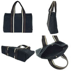 Hermes Troca Horizontal PM Tote Bag Canvas Black — view 3