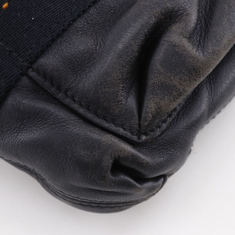 Hermes Caravan Horizontal PM Voderma Black Handbag — view 8