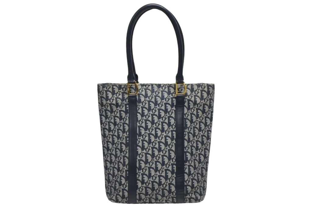Dior Trotter Handbag 0 C Navy Galliano
