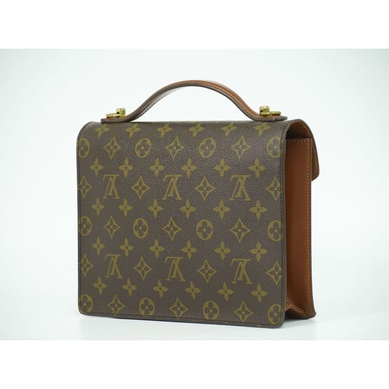 Louis Vuitton Monceau 26 Monogram Handbag Brown — view 3
