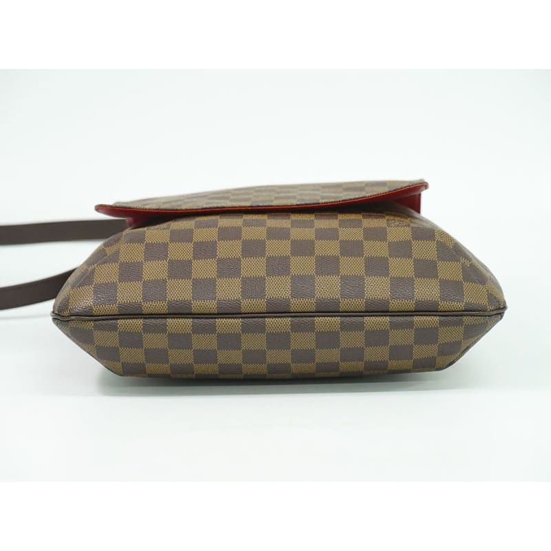 Louis Vuitton Musette Damier Ebene Shoulder Bag Pochette Brown — view 4