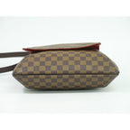 Louis Vuitton Musette Damier Ebene Shoulder Bag Pochette Brown — view 4