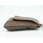 Louis Vuitton Musette Damier Ebene Shoulder Bag Pochette Brown — view 5