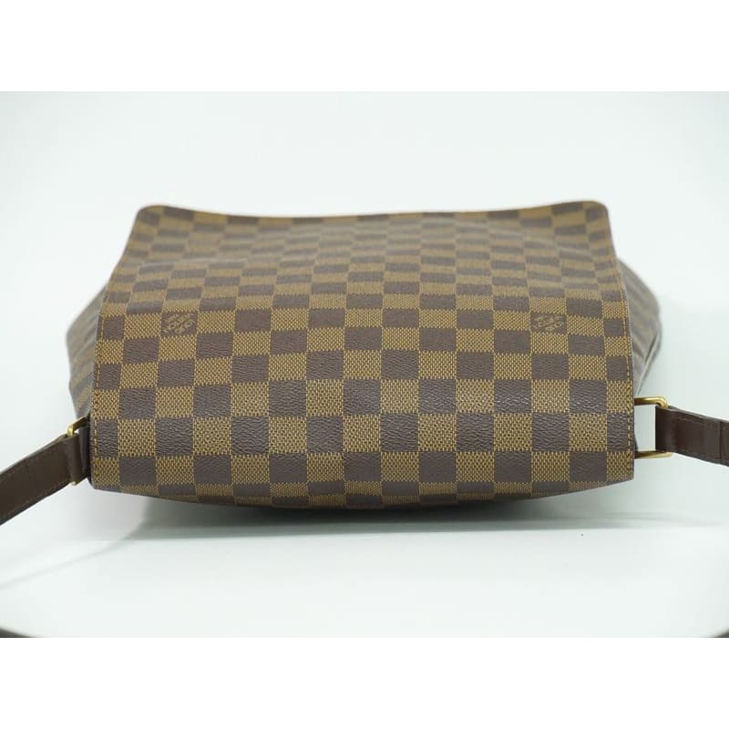 Louis Vuitton Musette Damier Ebene Shoulder Bag Pochette Brown — view 6
