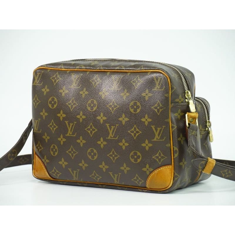 Louis Vuitton Nile Monogram Shoulder Bag Pochette Brown — view 3