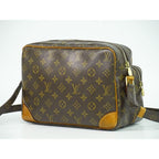 Louis Vuitton Nile Monogram Shoulder Bag Pochette Brown — view 3