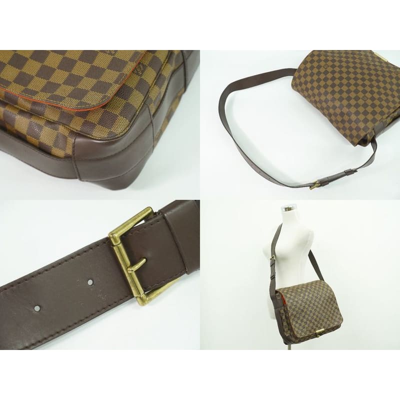 Louis Vuitton Naviglio Damier Ebene Shoulder Bag Messenger — view 7