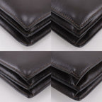 Hermes Paloniere Vintage Box Calf Brown XO Handbag — view 5