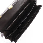 Hermes Paloniere Vintage Box Calf Brown XO Handbag — view 7