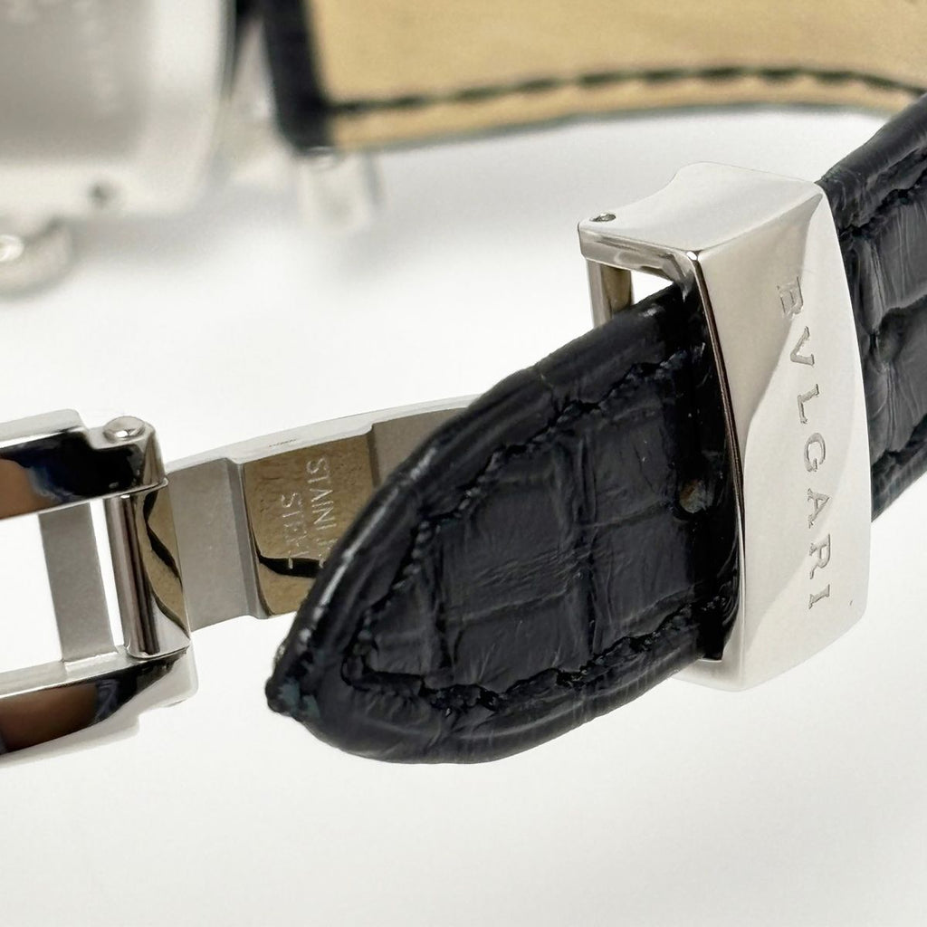 Bvlgari Watch Quartz Ashoma Black Silver Boys — view 9